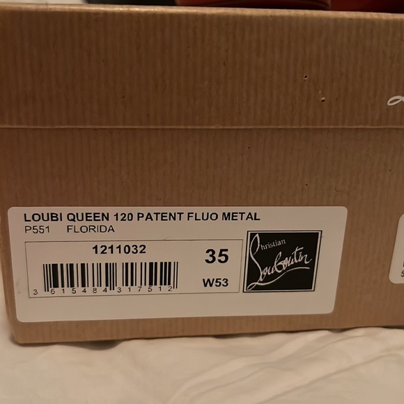 CHRISTAN LOUBOUTIN LOUBI QUEEN 120MM - Picture 2 of 3